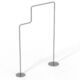 Arara Base Redonda Curva